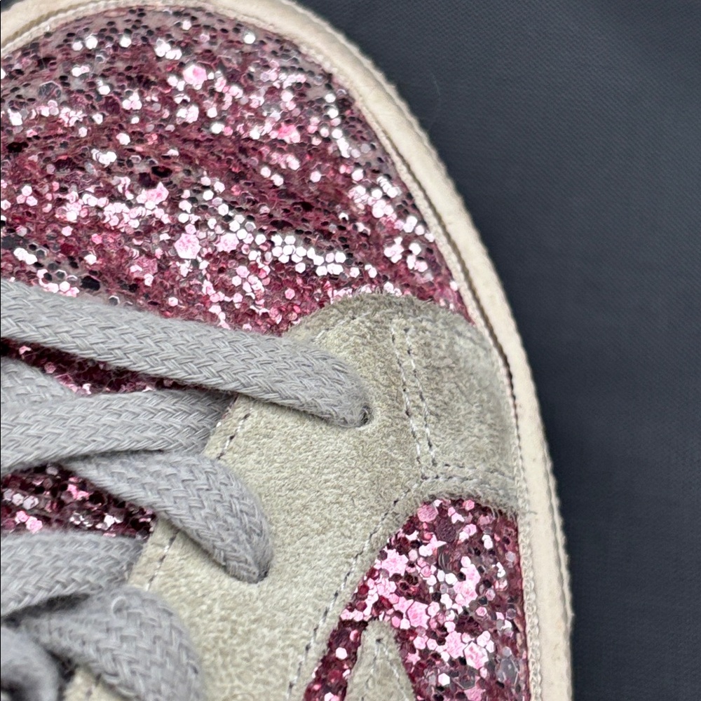 Golden Goose superstar in Glitter Pink Women's Sneakers size 35 - Picture 11 of 11